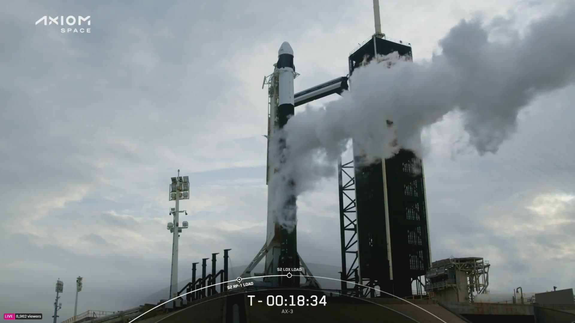 SpaceX:

Rokete yakıt dolumu başladı.

#UzayaÇıkıyoruz