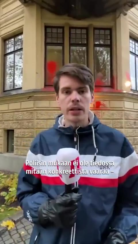 Helsinki'deki Türkiye Büyükelçiliği'ne saldırı düzenlendi