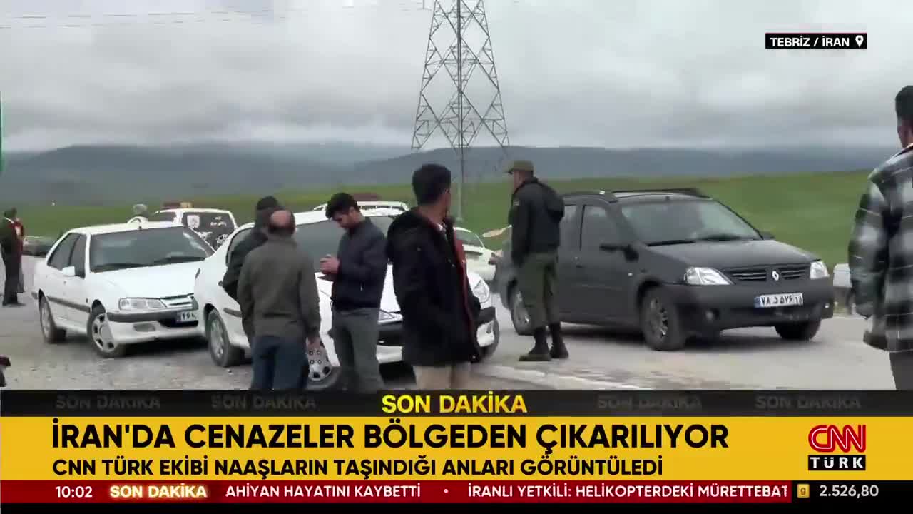 CNNTÜRK muhabiri Fulya Öztürk İran'da cenaze görüntüledi
