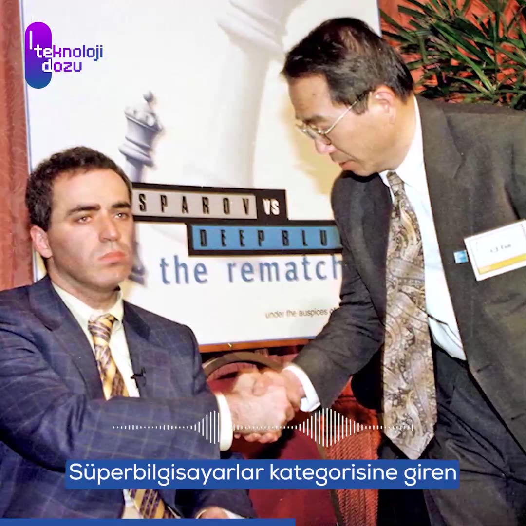 IBM'in satranç bilgisayarı Deep Blue ve Kasparov'la zaferi