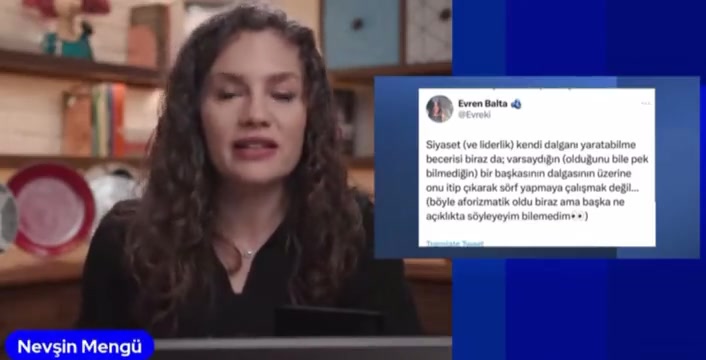 Nevşin Mengü: Erdoğan itidalli, muhalefet telaş içinde!
