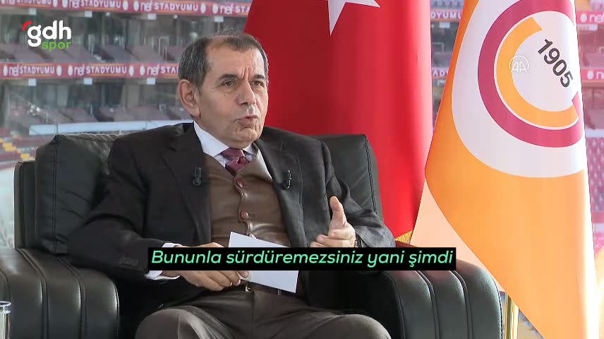 Galatasaray Başkanı: ''Günde 1M lira faiz ödüyoruz, çıkmak istiyoruz.''