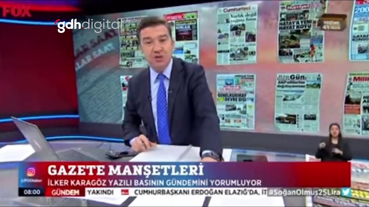 FOX Tv, Röportaj Adamın kurgu haberini gerçek sanınca