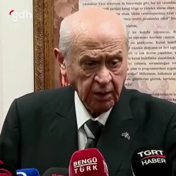 Bahçeli: İsrail aklını başına almalı, Amerikalılara güvenmemeli