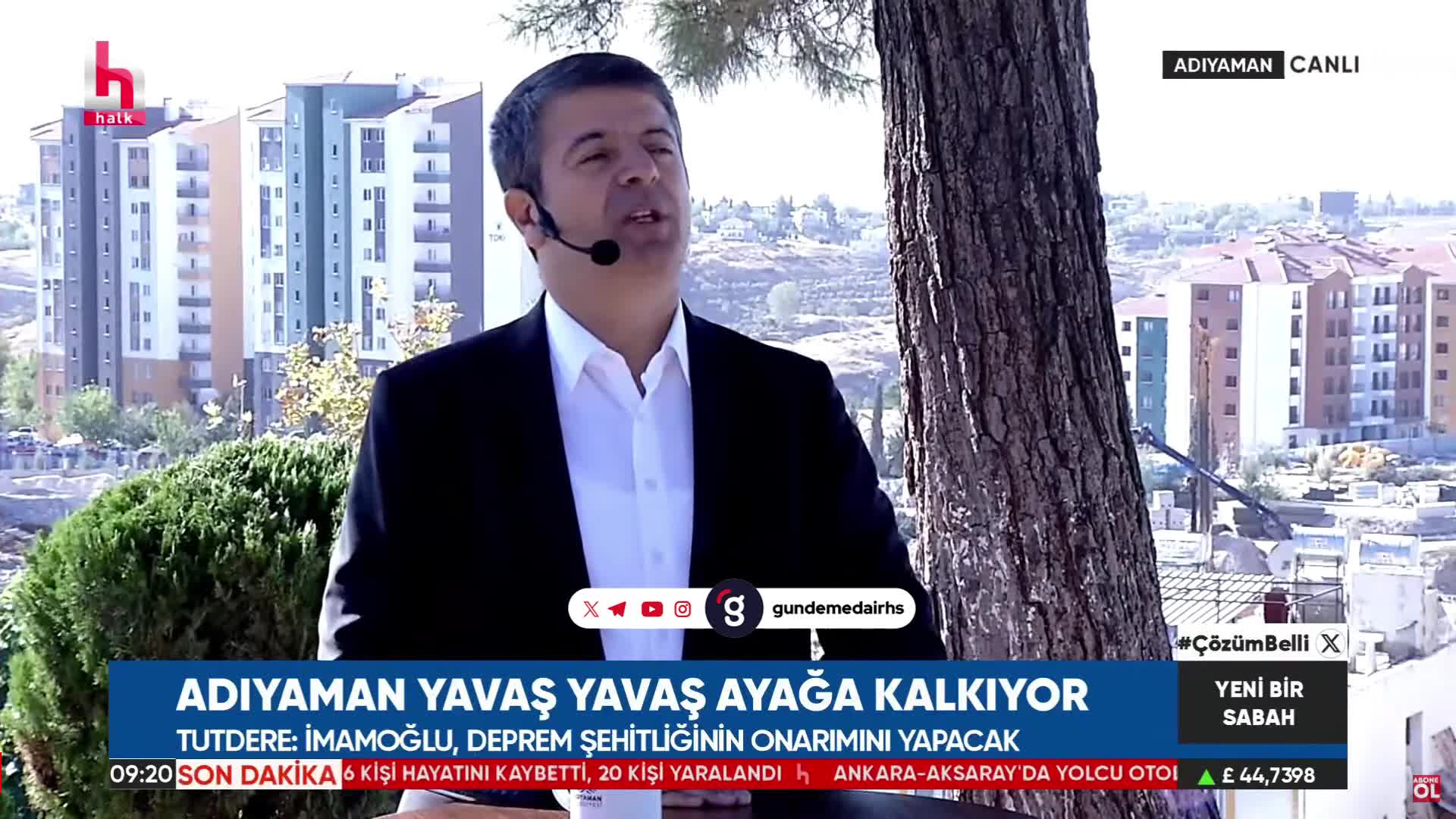Murat Kurum'un deprem bölgesindeki etkisi