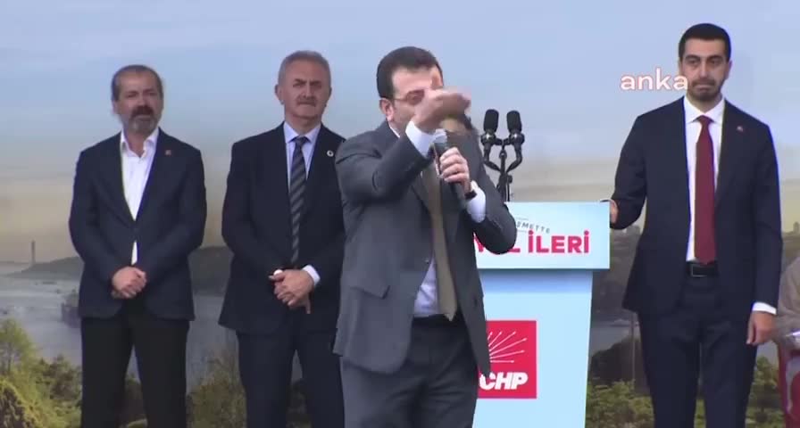 Seçim yaklaşırken gerginlik: İmamoğlu, kadını azarladı