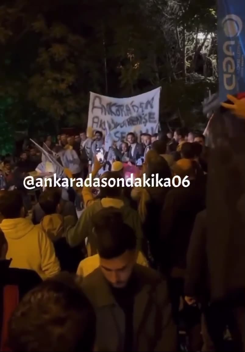 Ankara’da İsrail protestosu