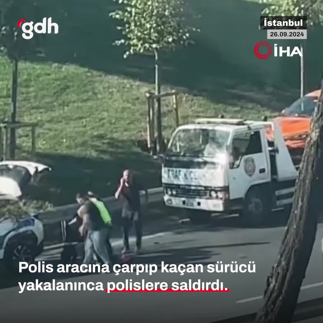 Alkollü taksi sürücüsü polisle çatıştı, gözaltına alındı