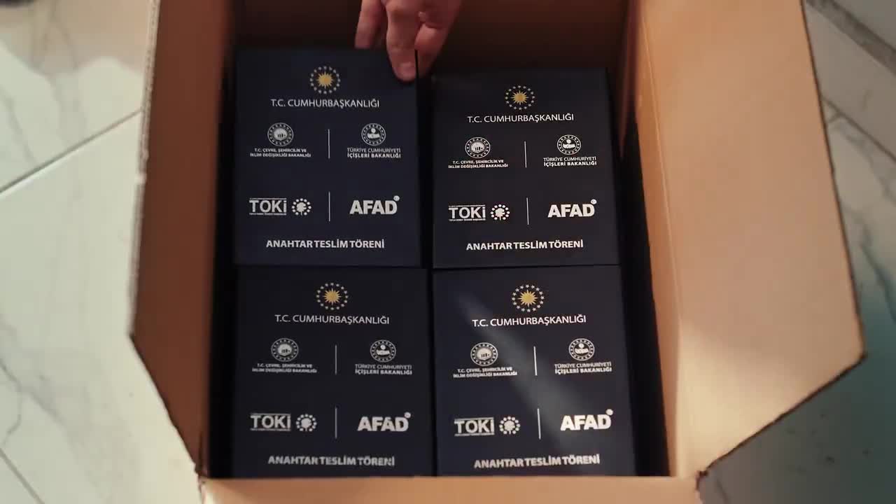 Kahramanmaraş'ta 155.000. yuva anahtar teslimi etkinliği