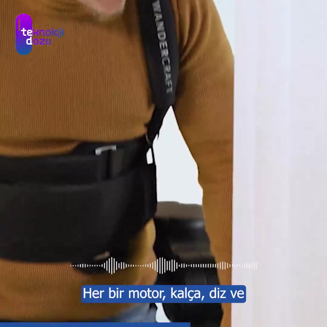 Atalante: Motorlu ve sensörlü dış iskelet ile bağımsızlık artırma