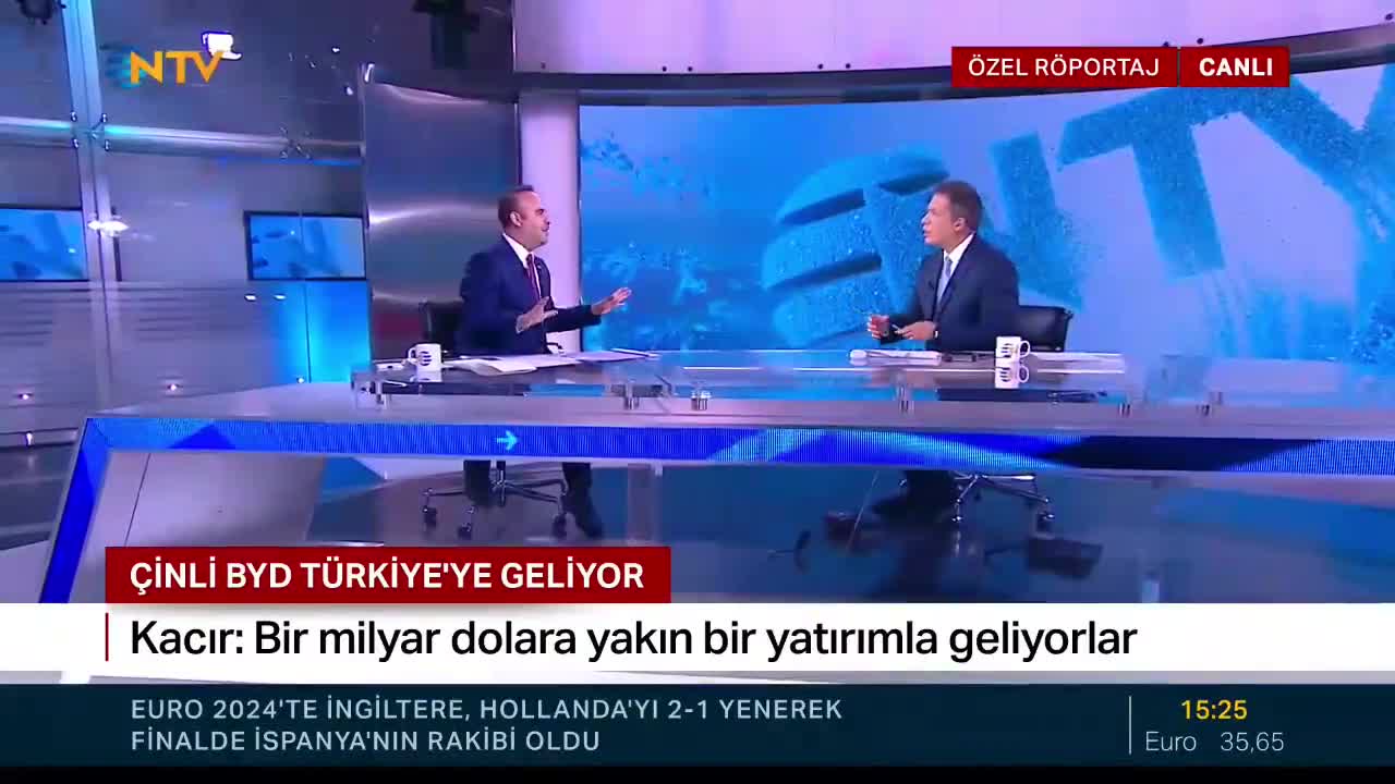 Bakan Kacır: Türkiye'deki BYD yatırımı yüksek katma değerli olacak