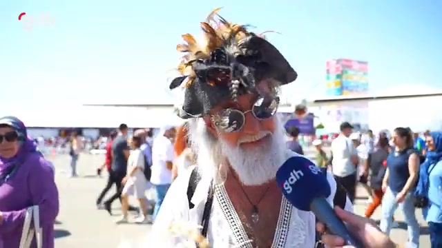 TEKNOFEST'teki ilginç ziyaretçi ile tanışın!