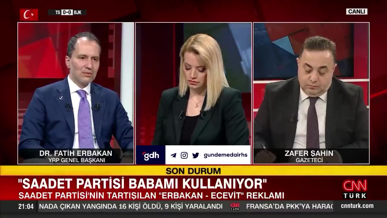 Fatih Erbakan: CHP listesi, Saadet ve DEVA'nın oylarını gizliyor
