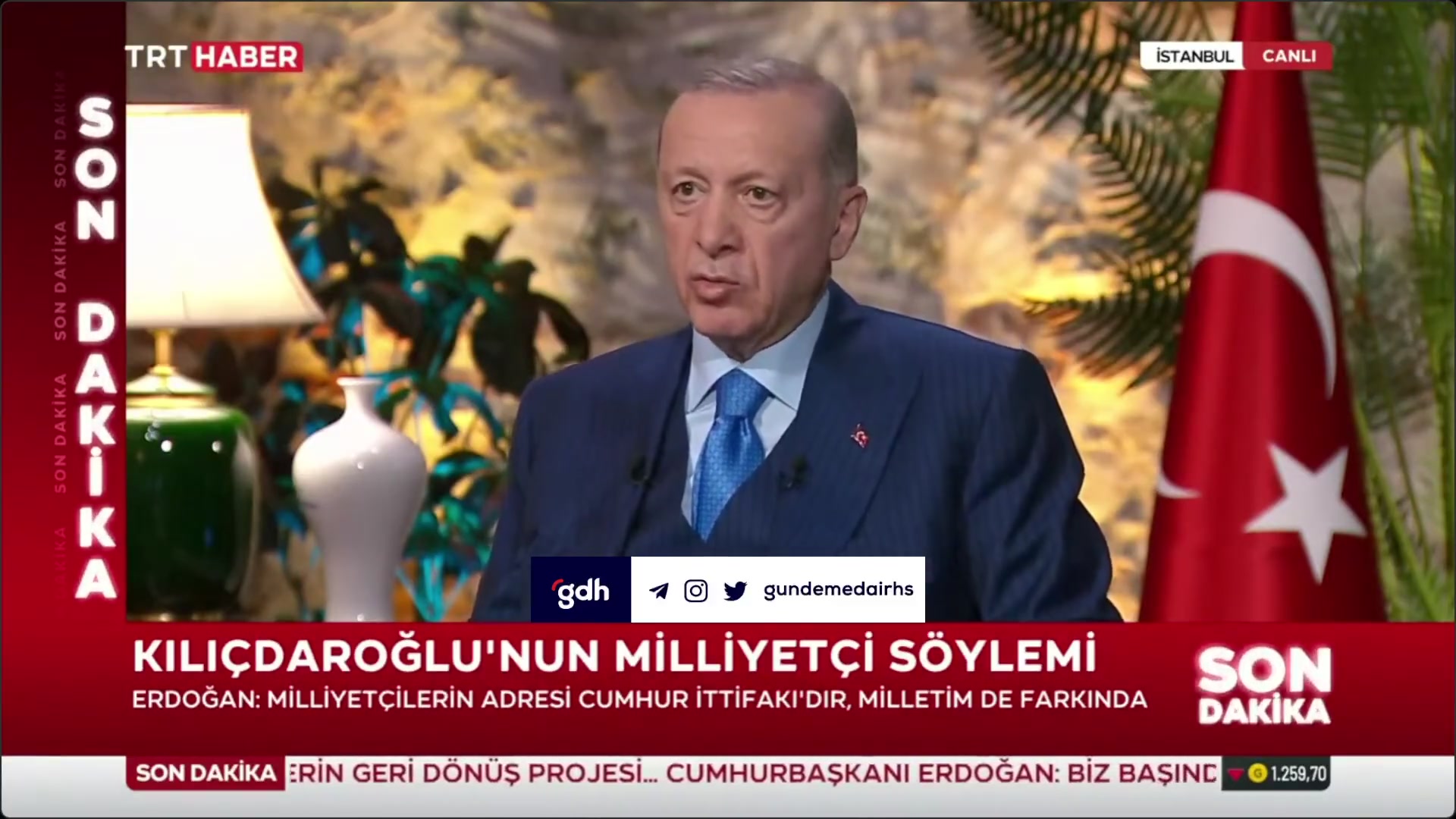 Erdoğan: Terörle tutumumuz, inlerinde imha ettiğimizde belli