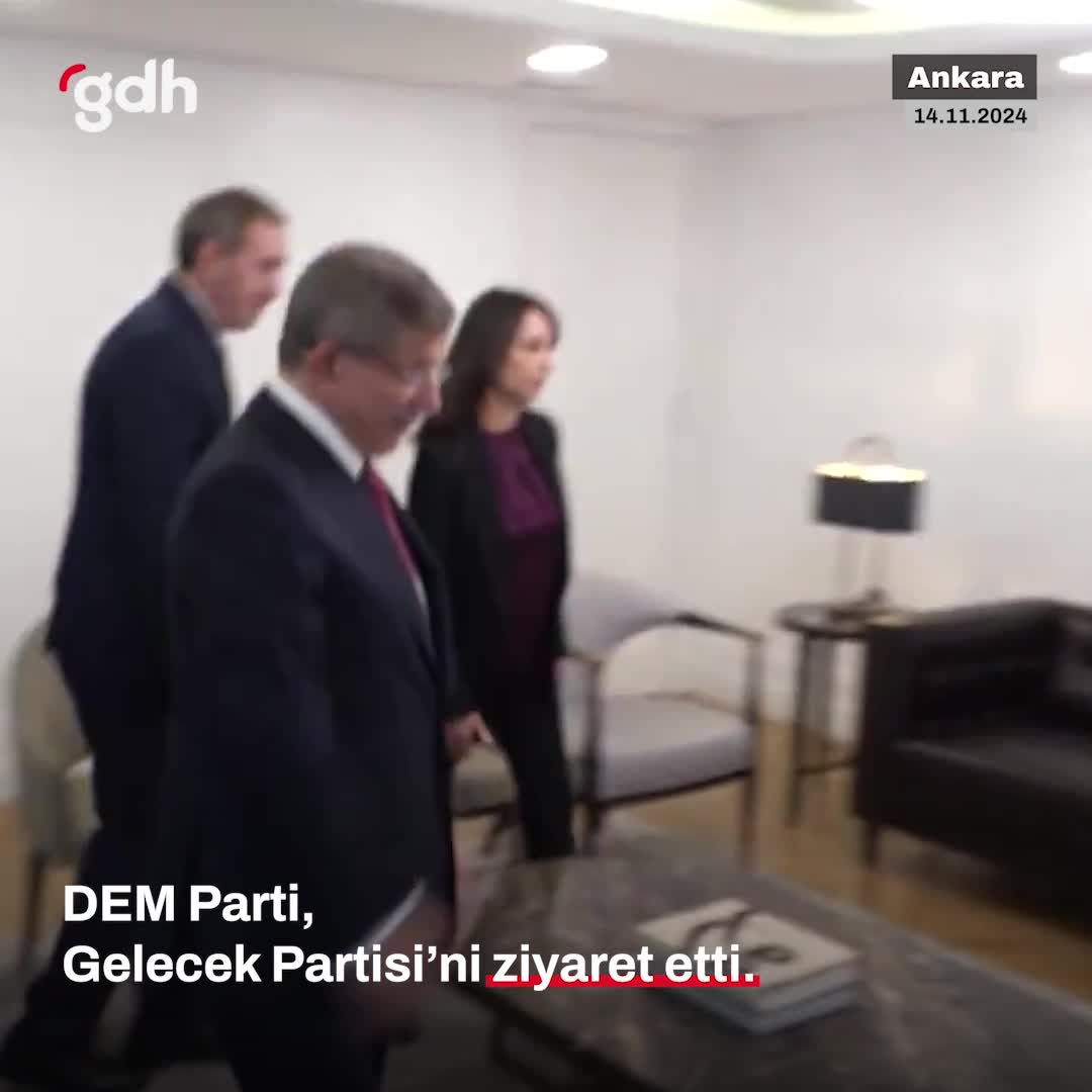 DEM Parti Eş Başkanı Hatimoğulları ve Bakırhan Gelecek'i ziyaret etti