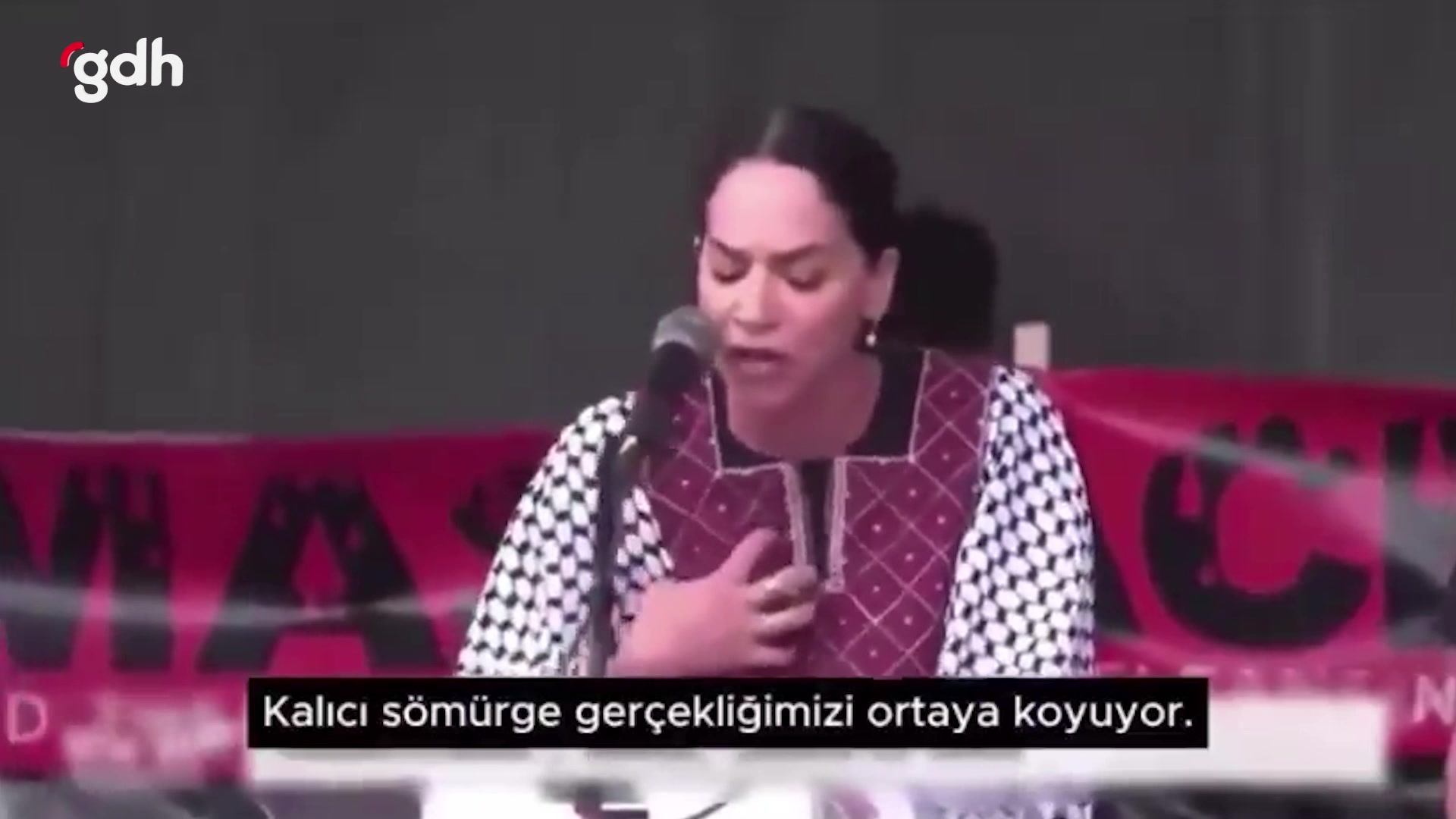 Prof. Dr. Noura Erakat'ın Batı’nın Filistin’deki ikiyüzlülüğü konusundaki konuşması