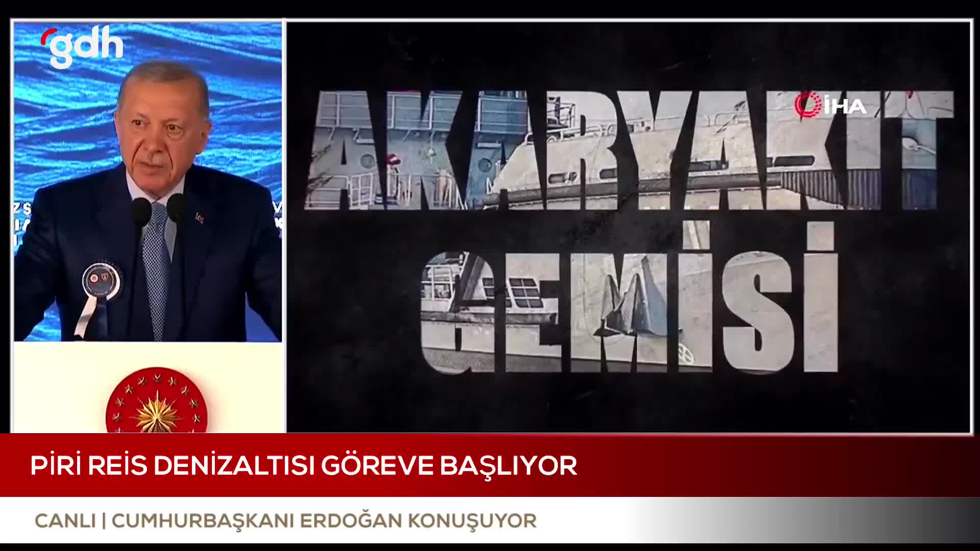 Erdoğan: Kendi denizaltımızı inşa etme hayalimiz Milden ile gerçek olacak