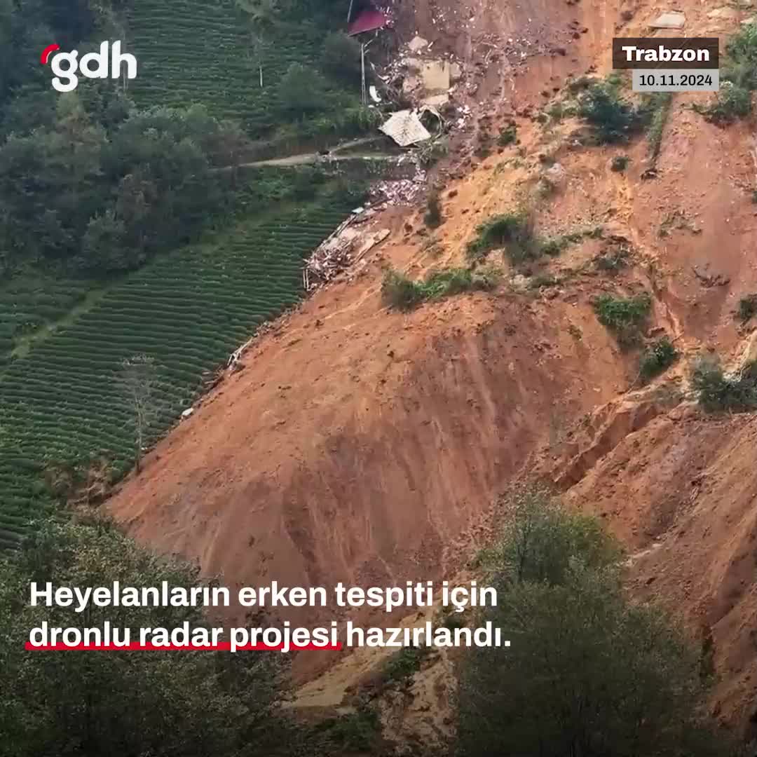 KTÜ'den Doğu Karadeniz'de heyelan erken tespiti projesi