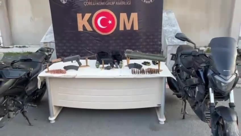 Tekirdağ Çorlu'da "MAHZEN-19" operasyonunda 13 şüpheli yakalandı