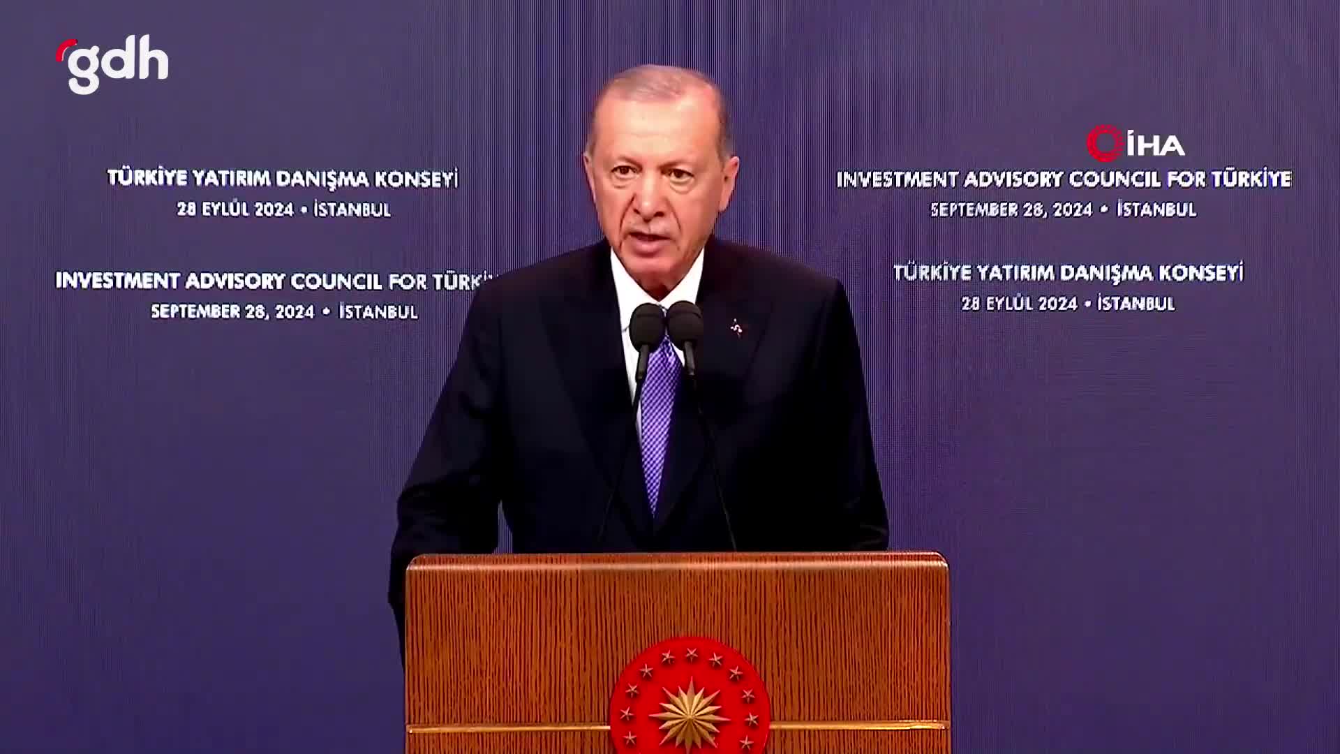 Erdoğan: İhracatımız 256 milyar dolara ulaştı, büyüme %5,4