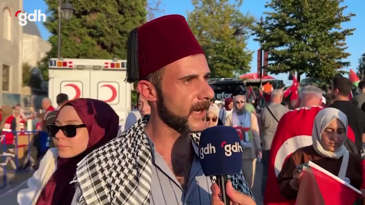 Son Çağrı Mitinginde gdh'ya teşekkür mesajı