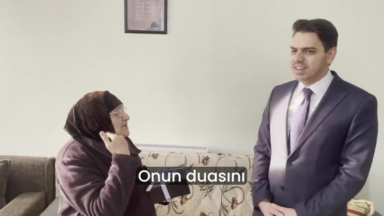 YTB Başkanı Eren, Zennure teyzenin Erdoğan için duasını paylaştı