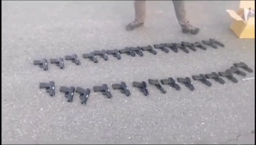 Ruhsatsız silah operasyonunda 526 tabanca, 715 gözaltı!