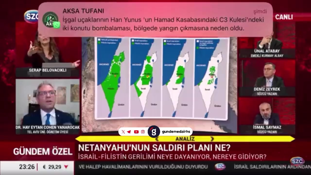 Eytan Cohen, yayında Hamas'a yönelik skandal ifadeler kullandı