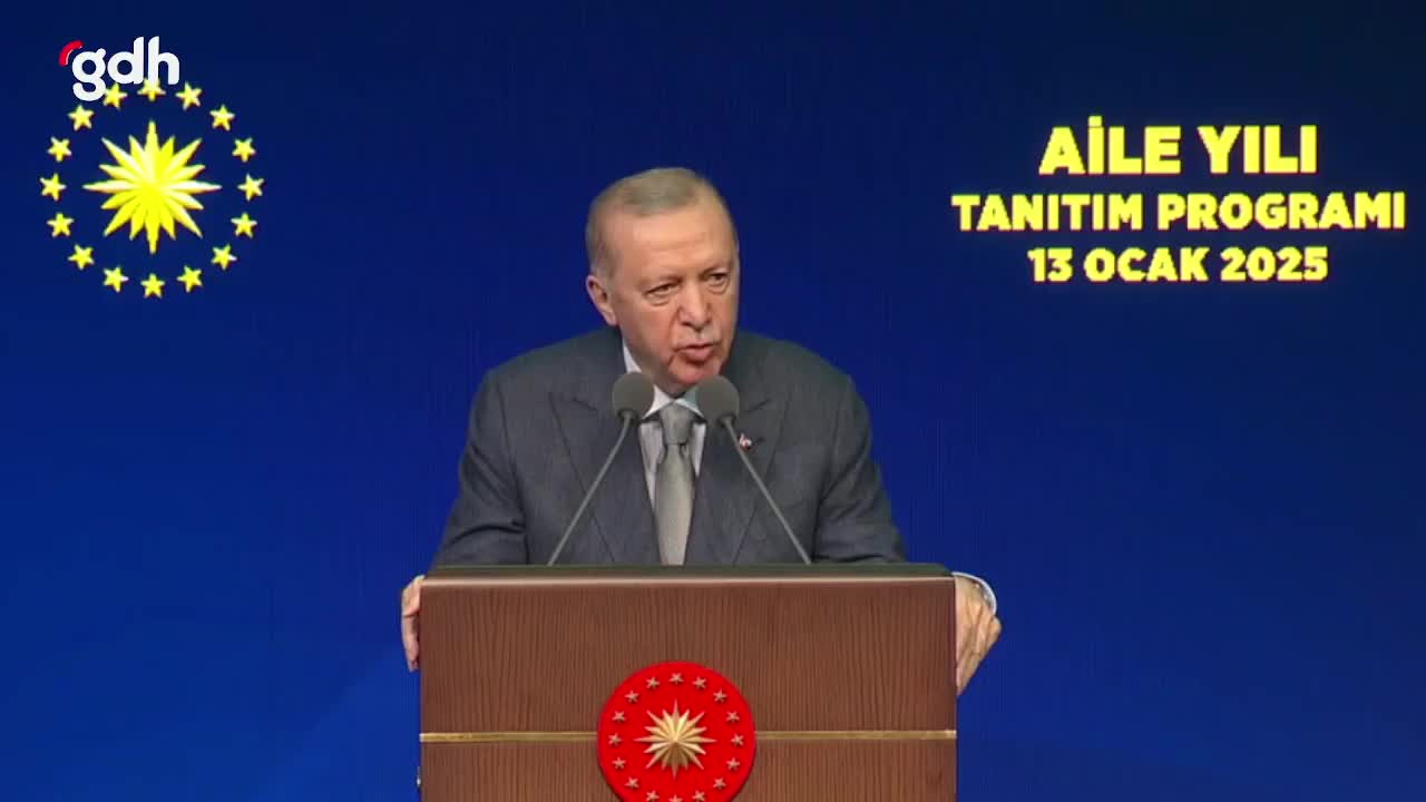 Cumhurbaşkanı Erdoğan: 2025 Aile Yılı İlan Edildi