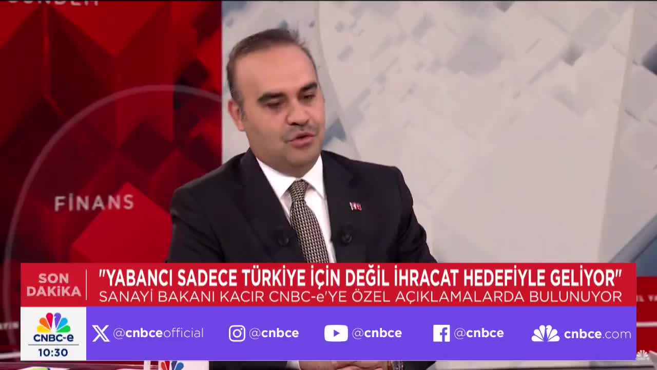 Bakan Kacır: Renault'un Bursa Tesisi ve Hibrit Yatırımları