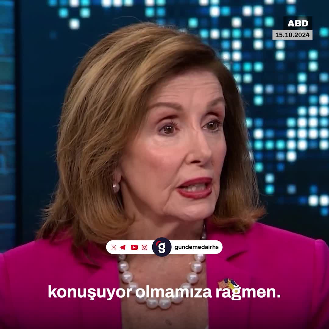 Pelosi: Netanyahu'nun barış isteğini ve yeteneğini bilmiyorum
