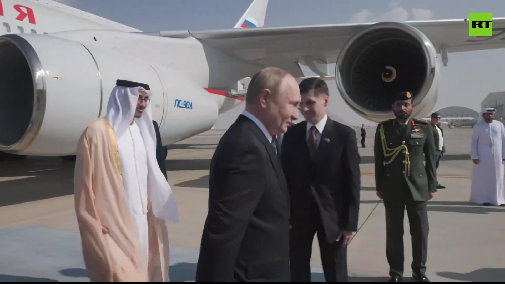 Putin, Dubai Airshow 2023 için Abu Dabi’ye geldi