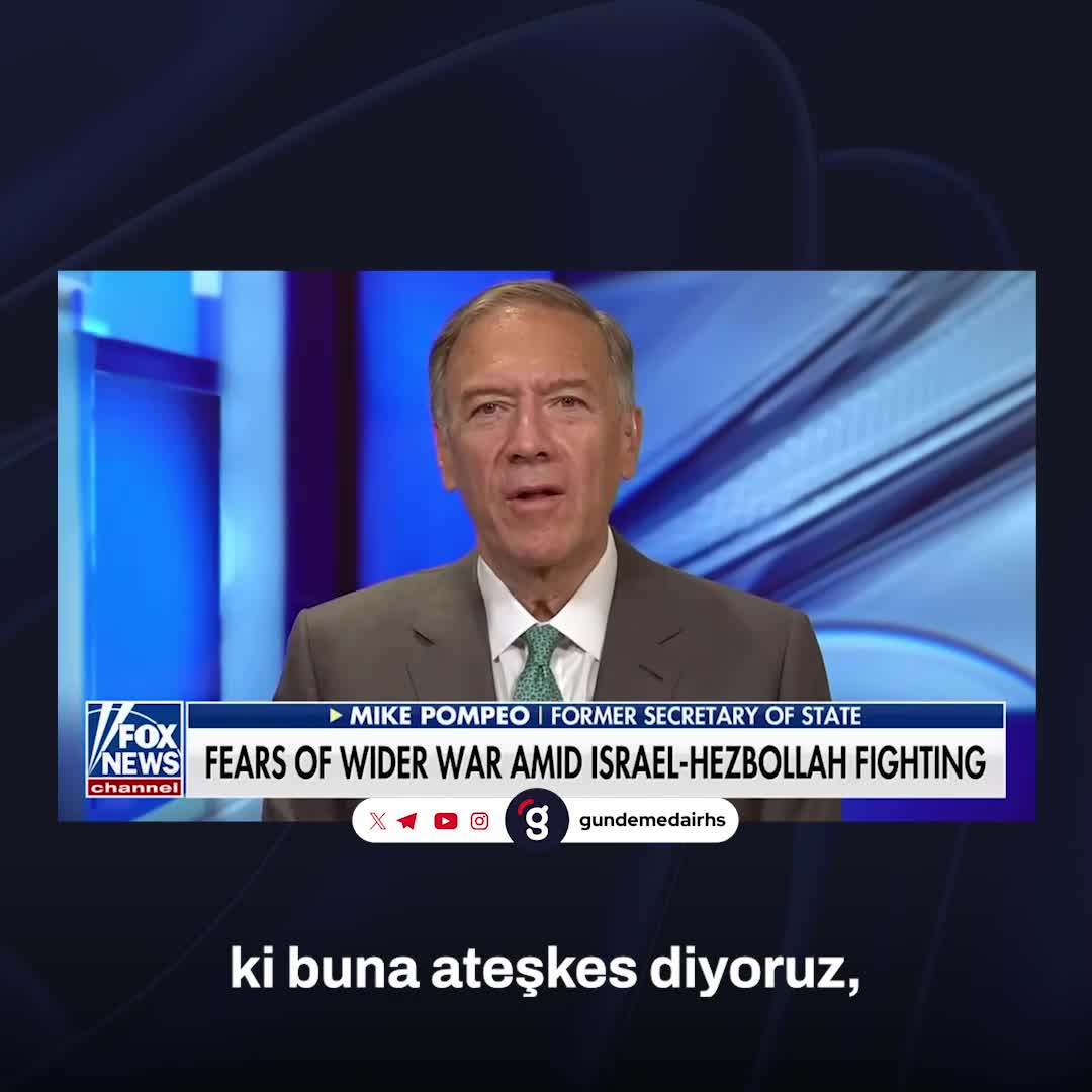 Pompeo: Orta Doğu'da geniş çatışma riski yüksek
