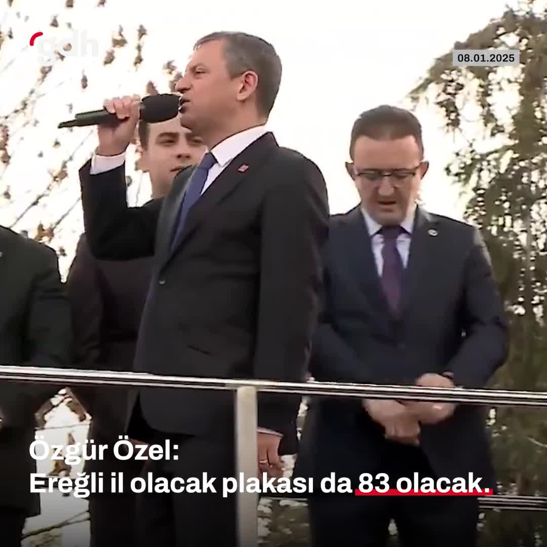 Ereğli, ilk seçim sonrası il olacak, plakası 83