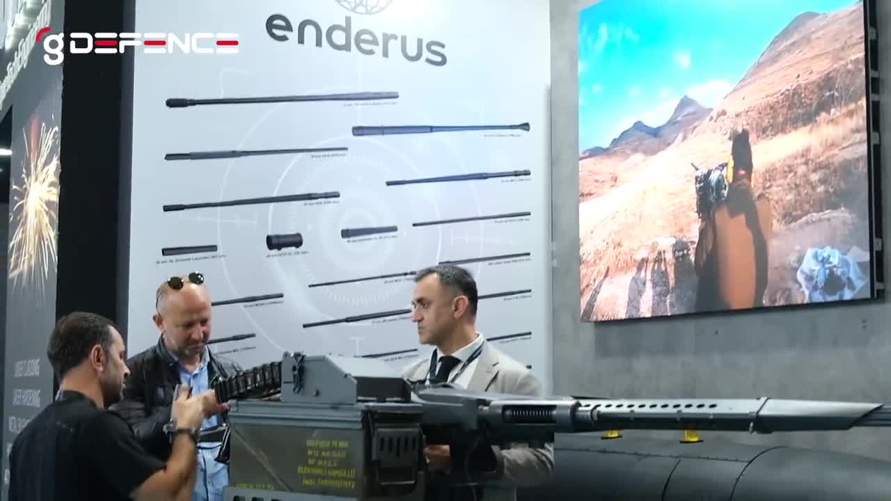 Enderus Teknoloji'nin Yerli Namlularla Savunma Üretimi