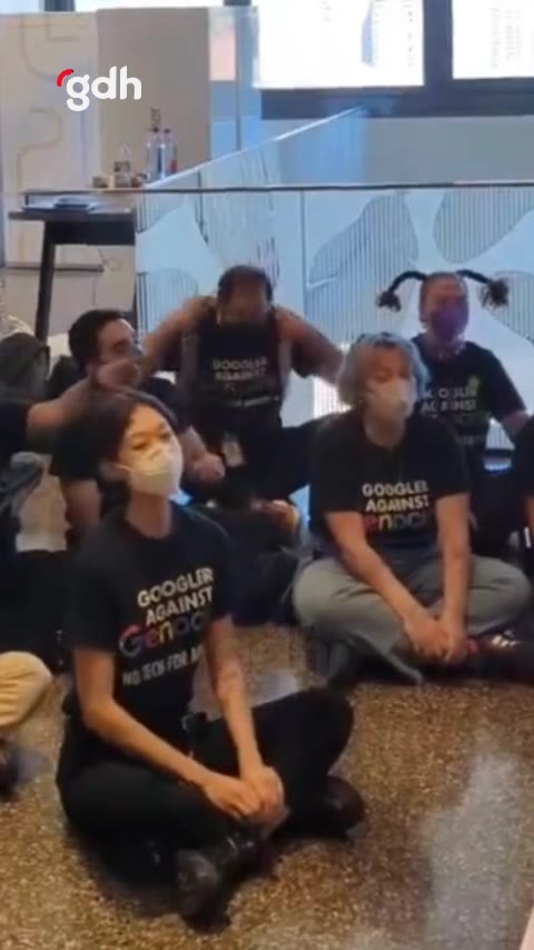 Google çalışanları, Nimbus Projesi'ni protesto etti; 9 gözaltı