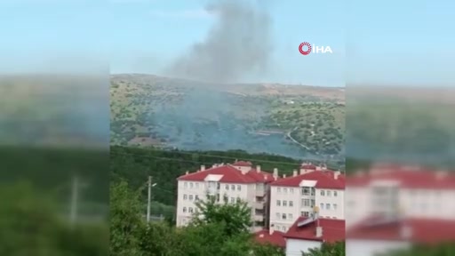 Elmadağ'daki MKE fabrikasında patlama, dumanlar yükseldi