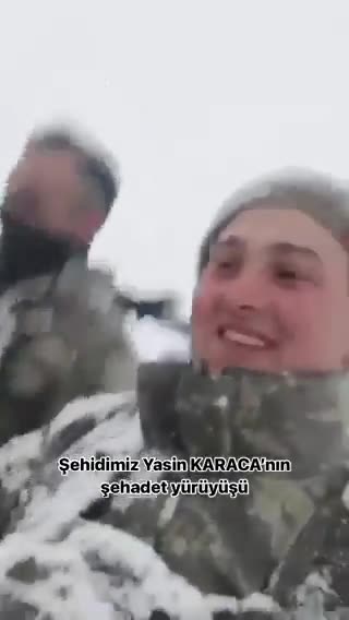 Piyade Er Yasin Karaca'nın duygulandıran videosu