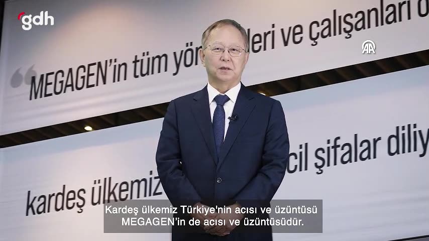 MegaGen, Kahramanmaraş depremlerinde hayatını kaybedenler için anma düzenledi