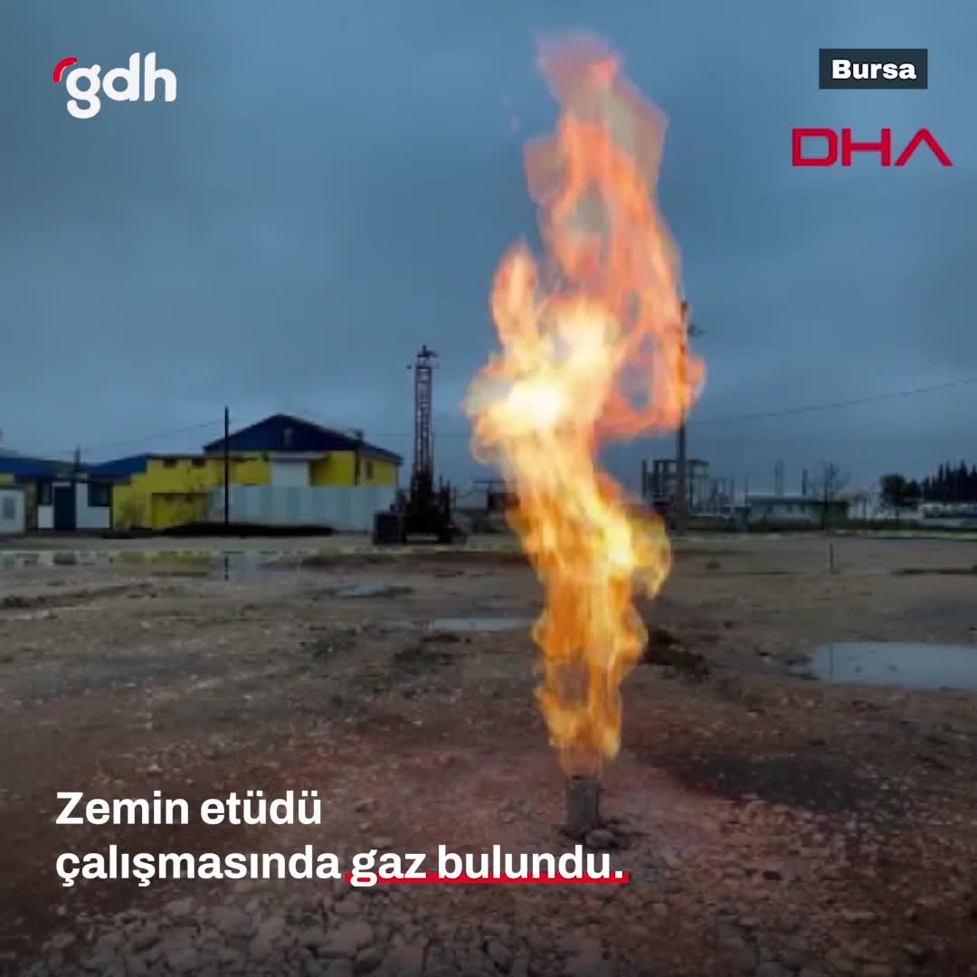 Karacabey'de zemin etüdü sırasında gaz bulundu, BOTAŞ inceleyecek