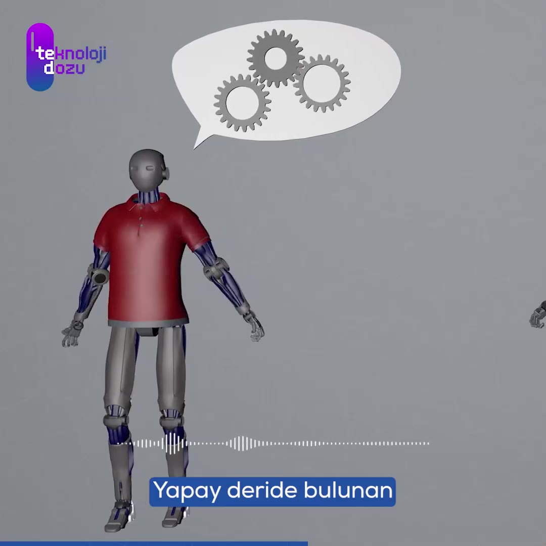 Yapay derili H-1 robot, vücuduyla hissetme yeteneğine sahip!