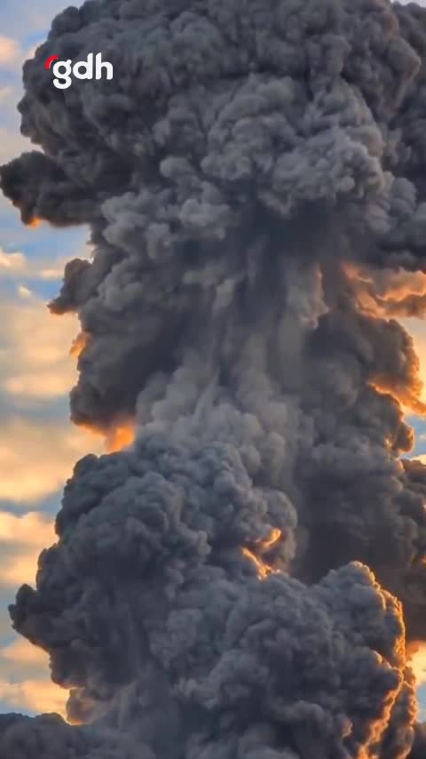 Sakurajima Yanardağı Patladı, Küller 3 Km Yükseklikte!