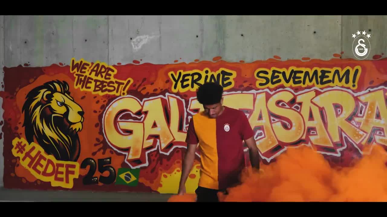 Galatasaray, Gabriel Sara'yı bu videoyla duyurdu