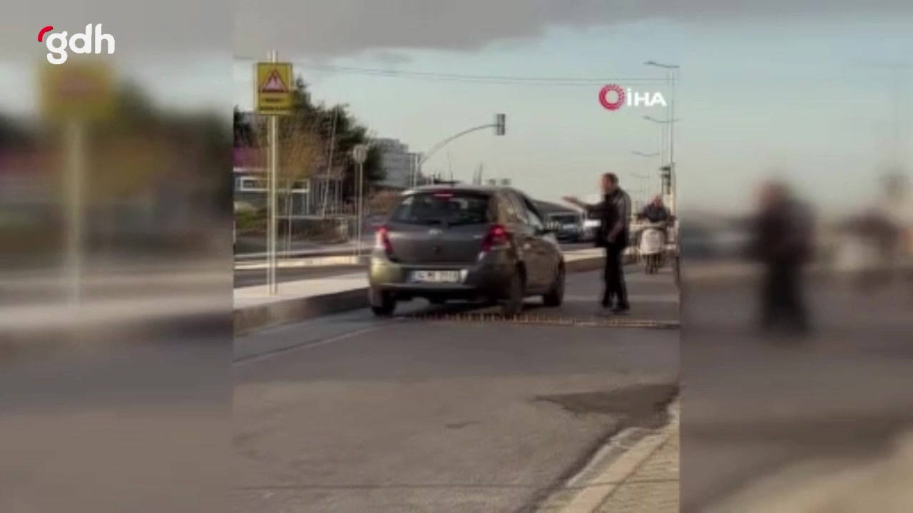 Esenyurt'taki tek yönlü yolda lastik patlatma kabusu!