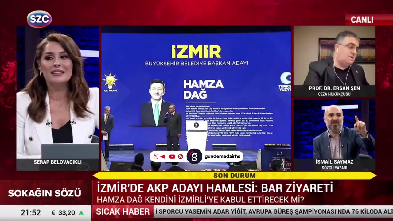 İsmail Saymaz'dan Ersan Şen'e sert tepki: Saygısızlığı sürdürmeyin!