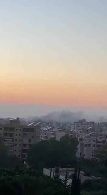 İsrail, Lübnan'ın başkenti Beyrut'a saldırı düzenlemiş olabilir