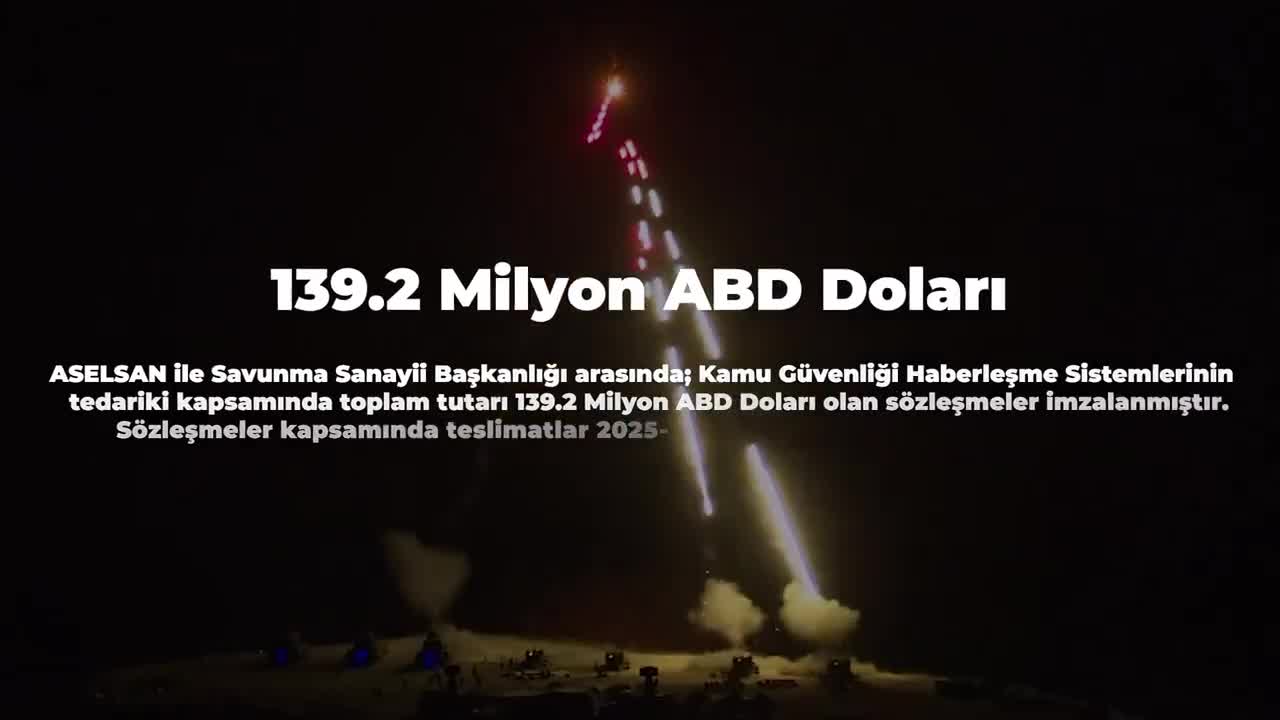 ASELSAN ve SSB, 139.2 Milyon dolarlık sözleşmeler imzaladı