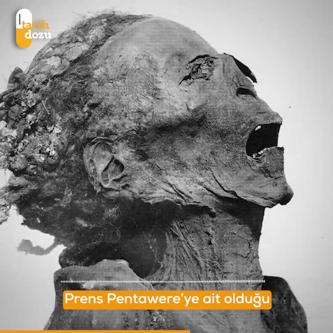 Prens Pentawere'nin zorla intihar ve çığlık atan mumyası