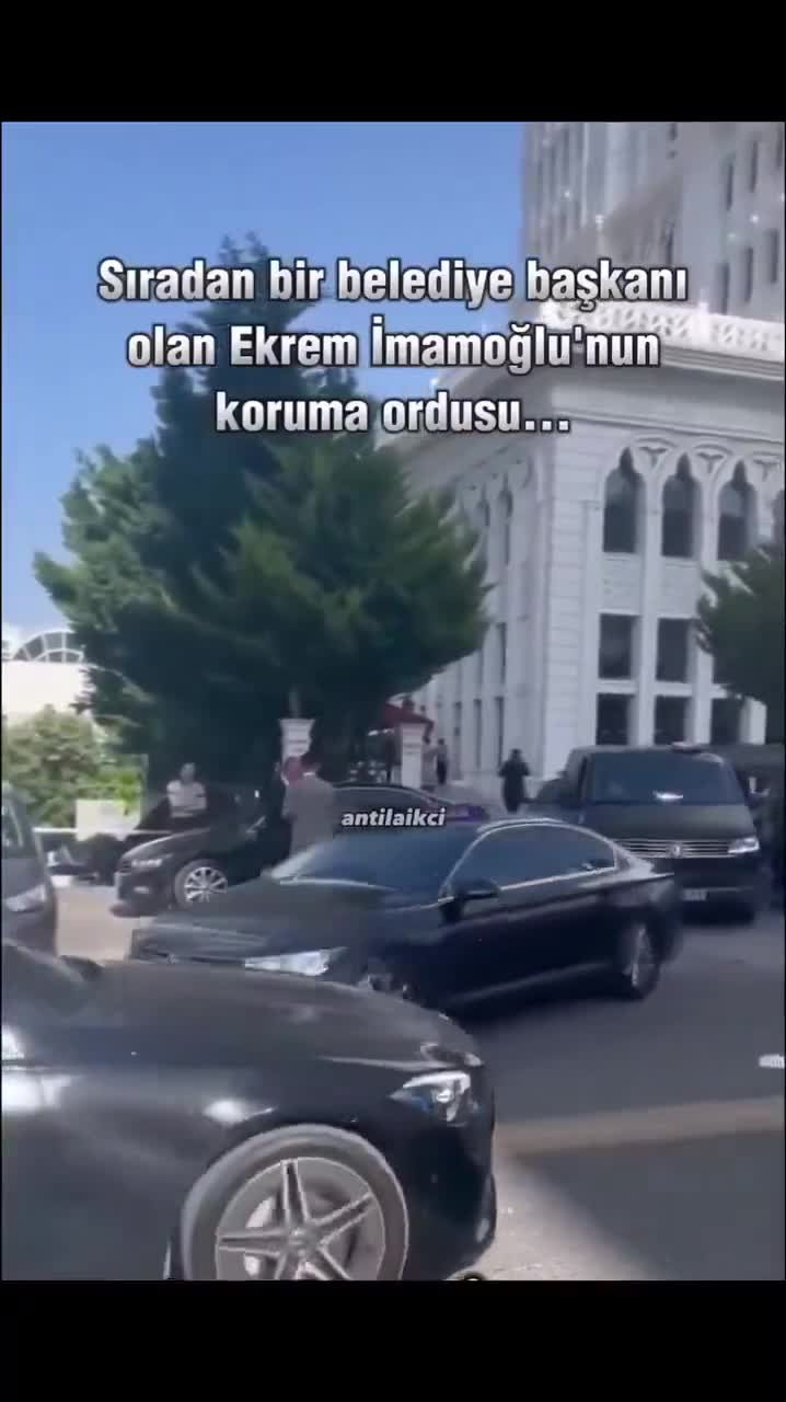 Ekrem İmamoğlu'nun koruma ordusu görüntülendi