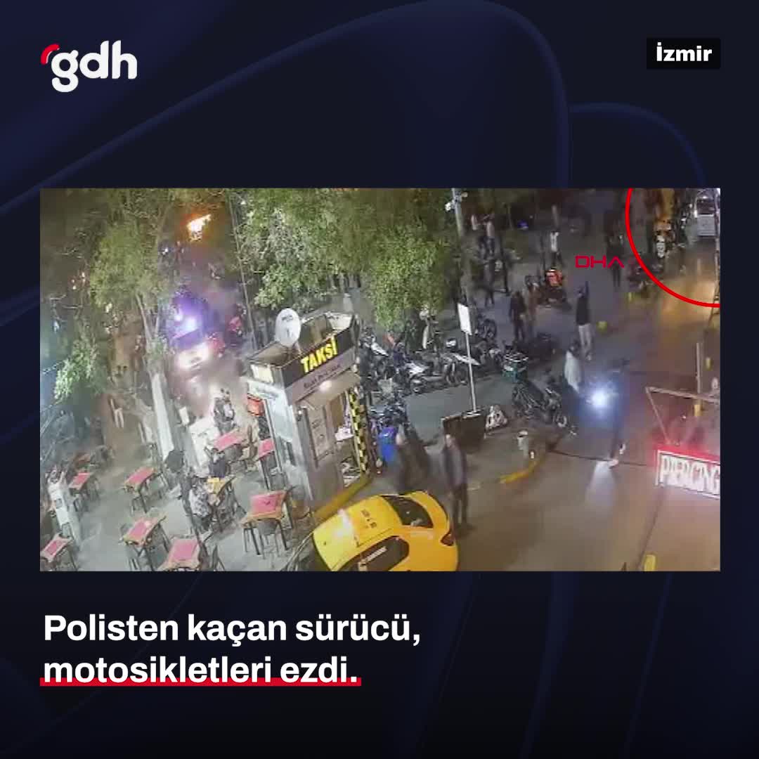İzmir’de polisten kaçan sürücü hapis cezasıyla yakalandı